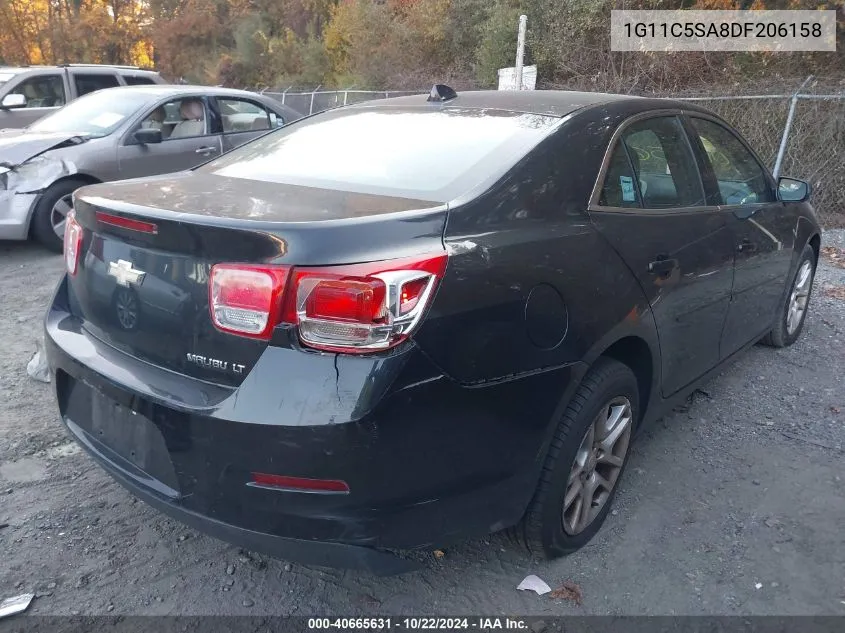 2013 Chevrolet Malibu 1Lt VIN: 1G11C5SA8DF206158 Lot: 40665631