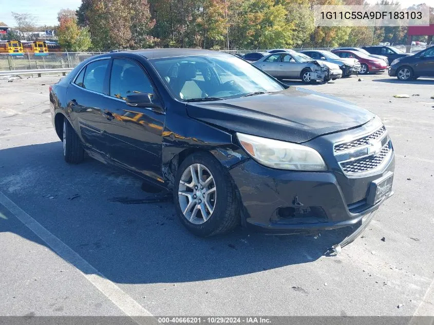 2013 Chevrolet Malibu 1Lt VIN: 1G11C5SA9DF183103 Lot: 40666201