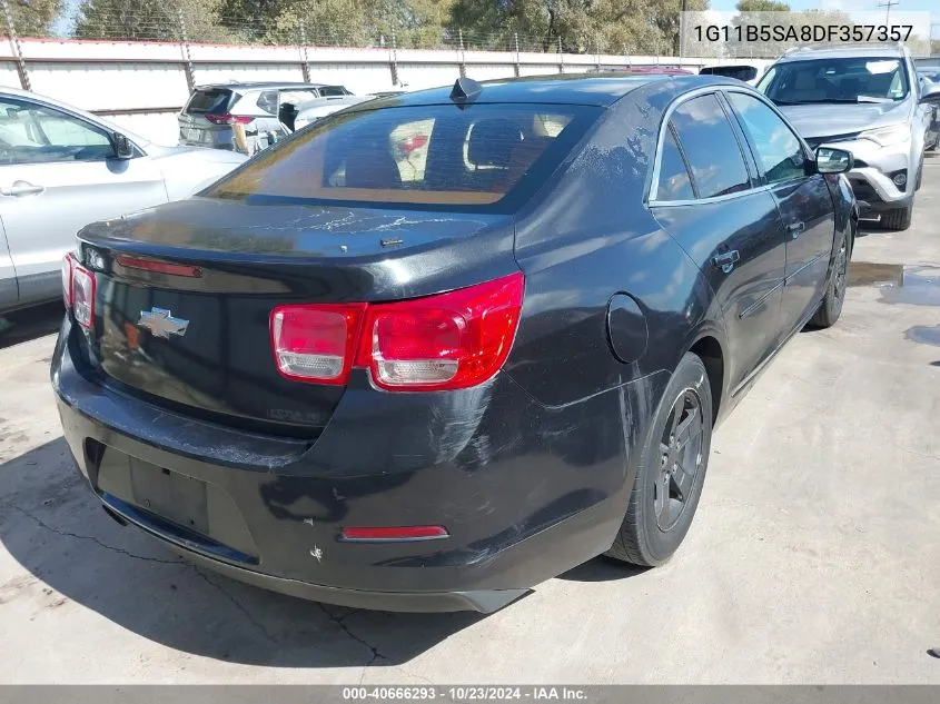 2013 Chevrolet Malibu 1Ls VIN: 1G11B5SA8DF357357 Lot: 40666293