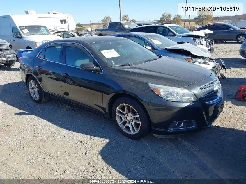 2013 Chevrolet Malibu Eco Premium Audio VIN: 1G11F5RRXDF105819 Lot: 40669772