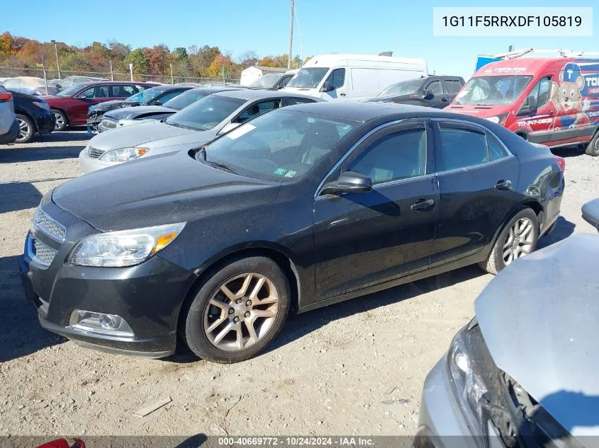 2013 Chevrolet Malibu Eco Premium Audio VIN: 1G11F5RRXDF105819 Lot: 40669772