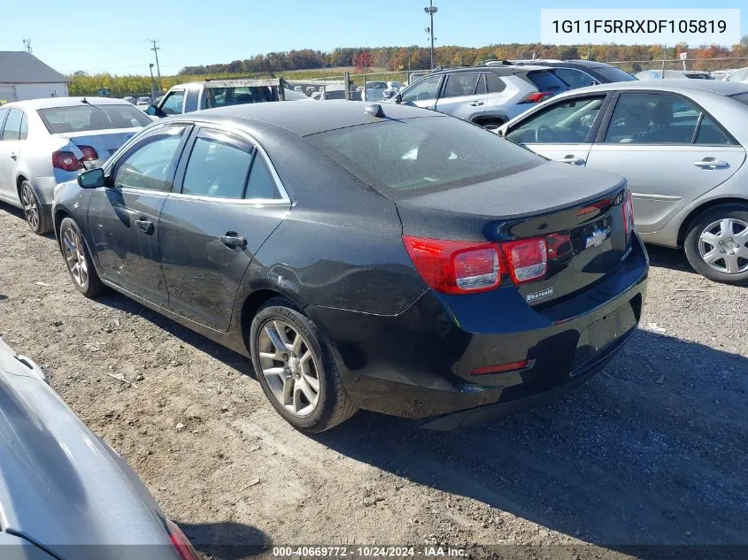 2013 Chevrolet Malibu Eco Premium Audio VIN: 1G11F5RRXDF105819 Lot: 40669772