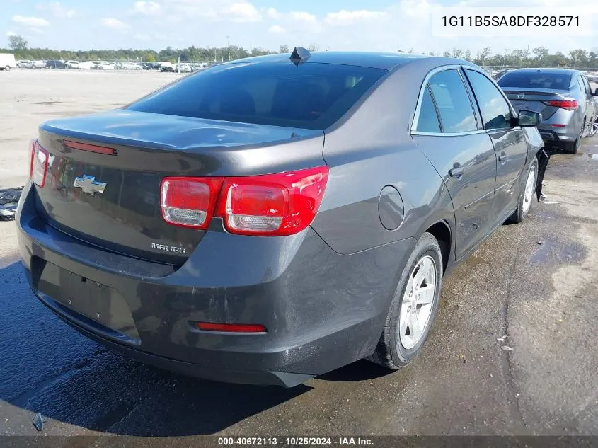 2013 Chevrolet Malibu 1Ls VIN: 1G11B5SA8DF328571 Lot: 40672113