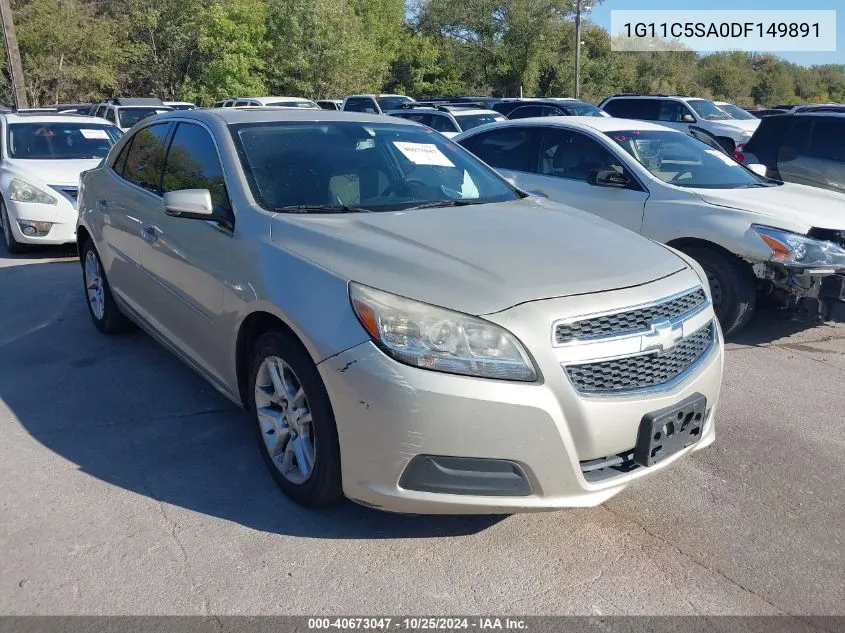 2013 Chevrolet Malibu 1Lt VIN: 1G11C5SA0DF149891 Lot: 40673047