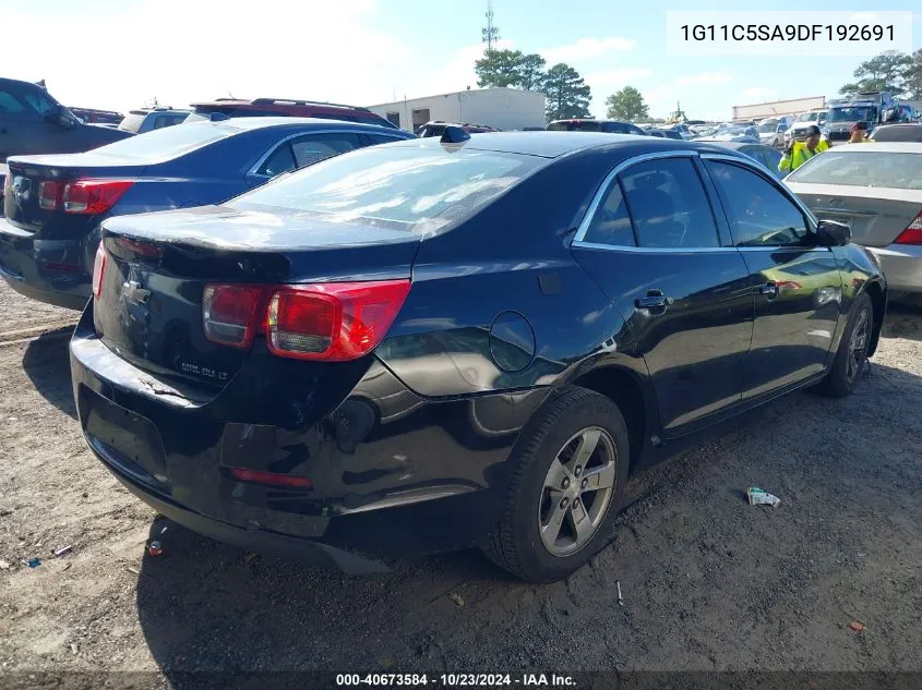 2013 Chevrolet Malibu 1Lt VIN: 1G11C5SA9DF192691 Lot: 40673584