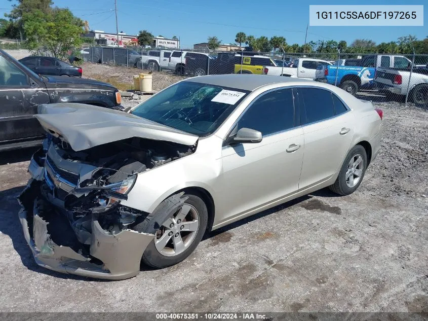 2013 Chevrolet Malibu 1Lt VIN: 1G11C5SA6DF197265 Lot: 40675351