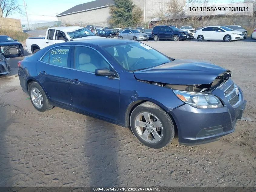 2013 Chevrolet Malibu 1Ls VIN: 1G11B5SA9DF338834 Lot: 40675420