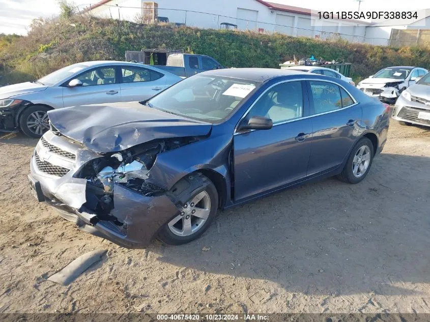 2013 Chevrolet Malibu 1Ls VIN: 1G11B5SA9DF338834 Lot: 40675420