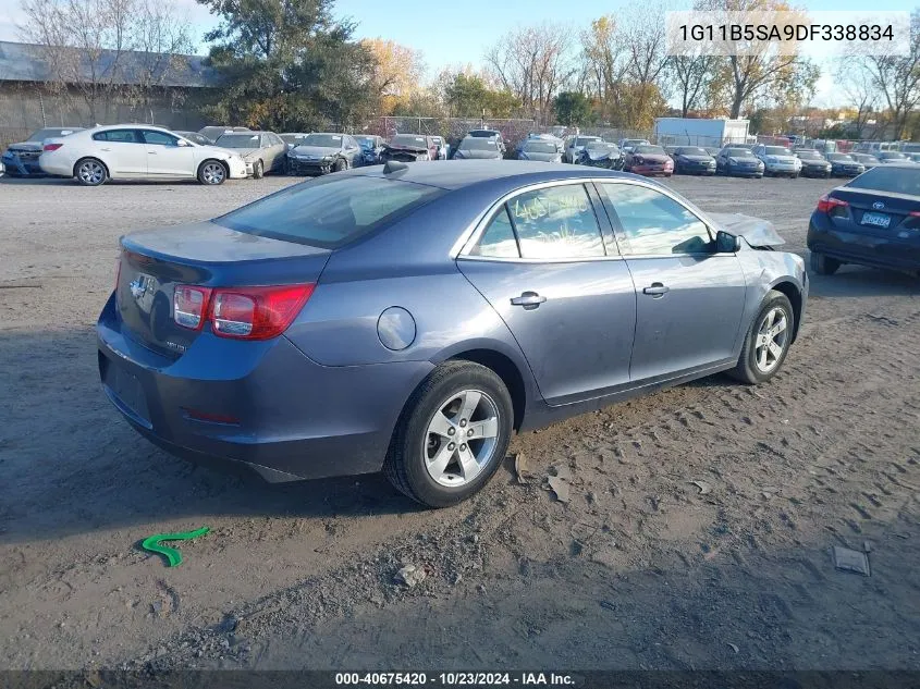 2013 Chevrolet Malibu 1Ls VIN: 1G11B5SA9DF338834 Lot: 40675420