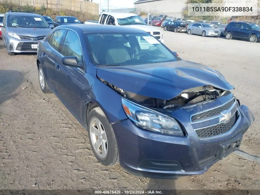 2013 Chevrolet Malibu 1Ls VIN: 1G11B5SA9DF338834 Lot: 40675420