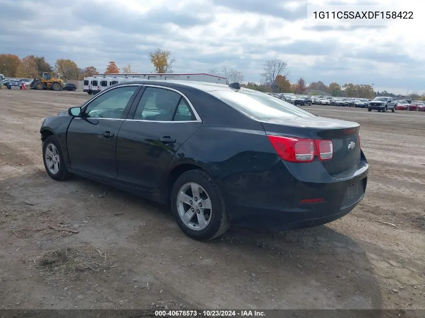 2013 Chevrolet Malibu 1Lt VIN: 1G11C5SAXDF158422 Lot: 40678573