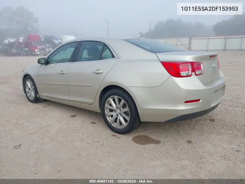 2013 Chevrolet Malibu 2Lt VIN: 1G11E5SA2DF153953 Lot: 40681142