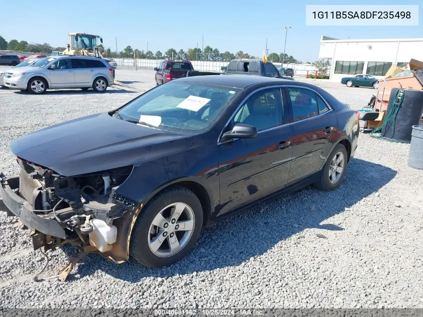 2013 Chevrolet Malibu 1Ls VIN: 1G11B5SA8DF235498 Lot: 40681962