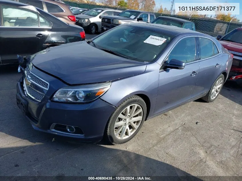 2013 Chevrolet Malibu Ltz VIN: 1G11H5SA6DF171377 Lot: 40690435