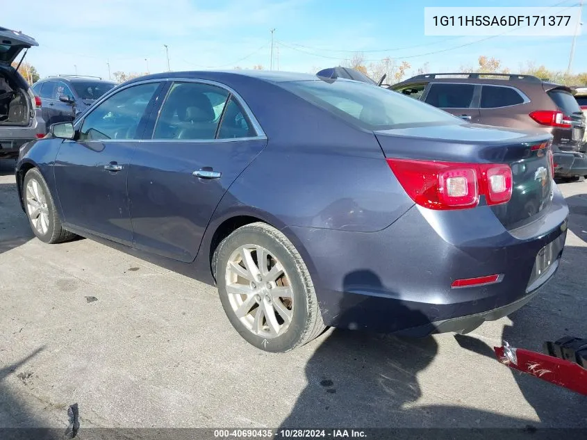 1G11H5SA6DF171377 2013 Chevrolet Malibu Ltz