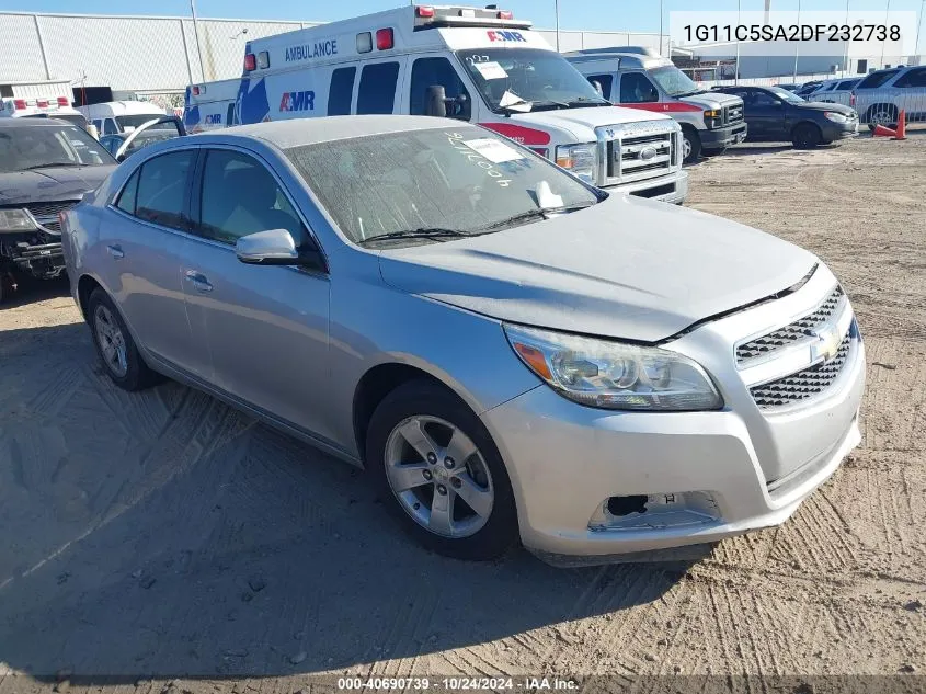 1G11C5SA2DF232738 2013 Chevrolet Malibu 1Lt