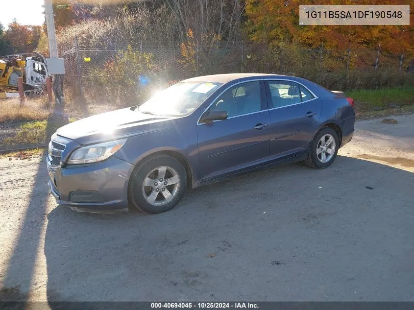 1G11B5SA1DF190548 2013 Chevrolet Malibu 1Ls