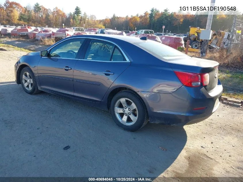 1G11B5SA1DF190548 2013 Chevrolet Malibu 1Ls