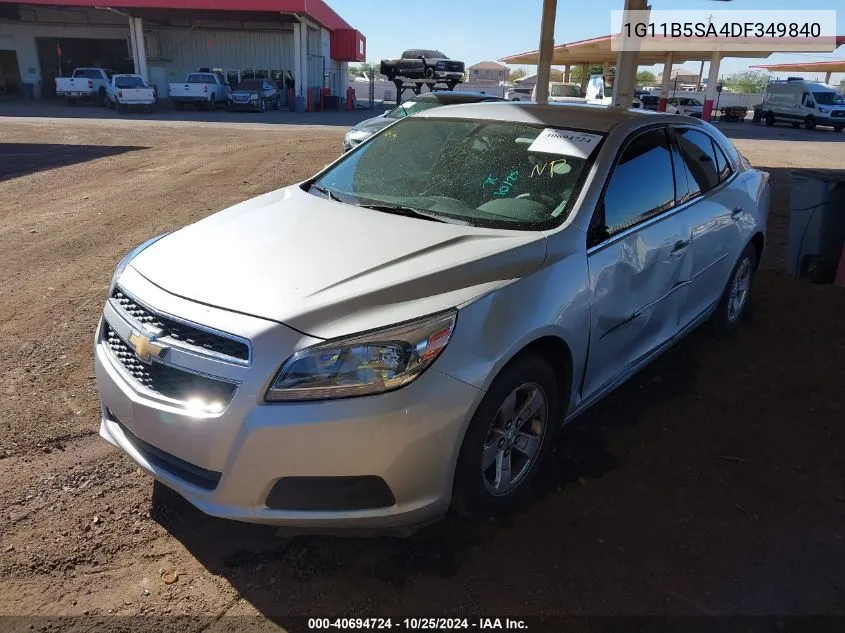 2013 Chevrolet Malibu 1Ls VIN: 1G11B5SA4DF349840 Lot: 40694724