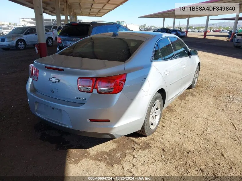 2013 Chevrolet Malibu 1Ls VIN: 1G11B5SA4DF349840 Lot: 40694724