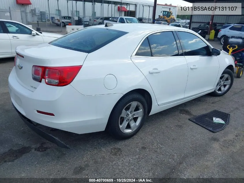 2013 Chevrolet Malibu 1Ls VIN: 1G11B5SA6DF131107 Lot: 40700659