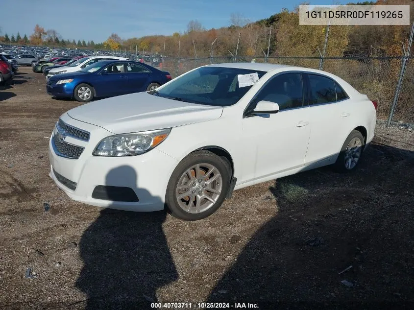 2013 Chevrolet Malibu Eco VIN: 1G11D5RR0DF119265 Lot: 40703711