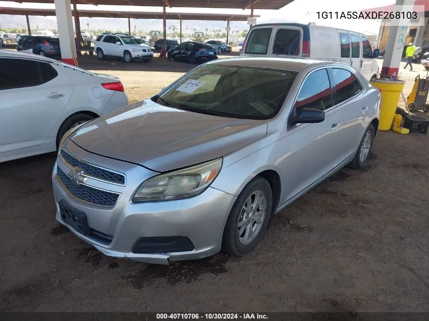 2013 Chevrolet Malibu 1Fl VIN: 1G11A5SAXDF268103 Lot: 40710706