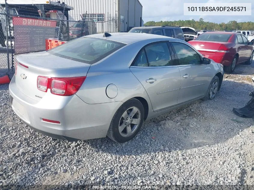 2013 Chevrolet Malibu 1Ls VIN: 1G11B5SA9DF245571 Lot: 40710750