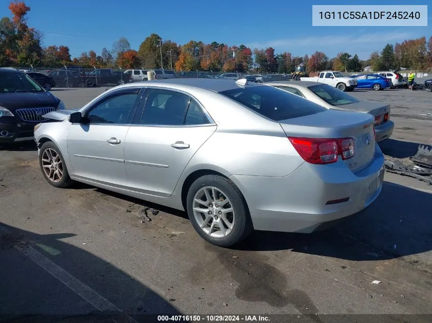 2013 Chevrolet Malibu 1Lt VIN: 1G11C5SA1DF245240 Lot: 40716150