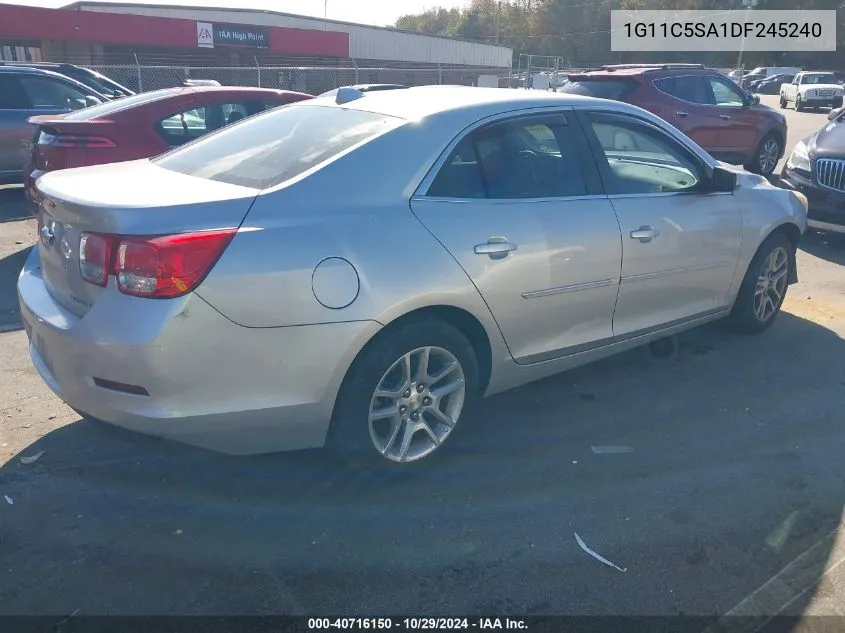 2013 Chevrolet Malibu 1Lt VIN: 1G11C5SA1DF245240 Lot: 40716150