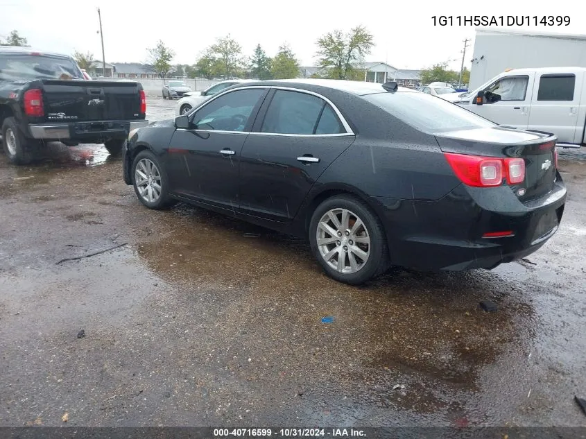 2013 Chevrolet Malibu 1Lz VIN: 1G11H5SA1DU114399 Lot: 40716599