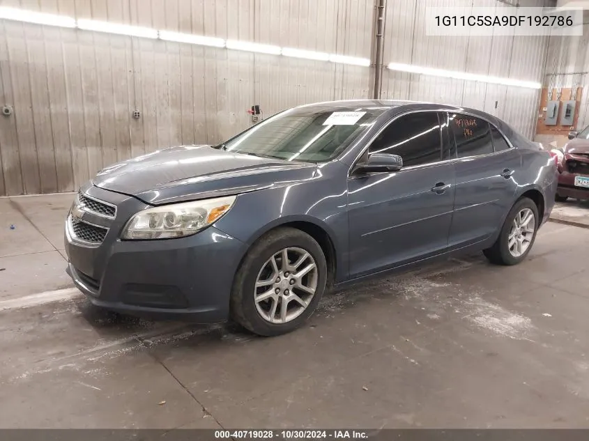 1G11C5SA9DF192786 2013 Chevrolet Malibu 1Lt