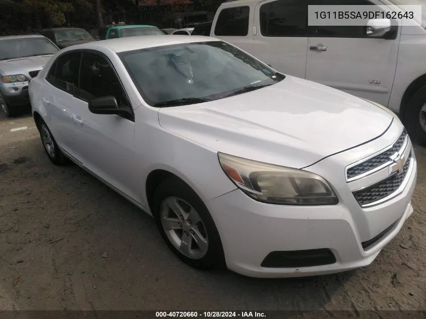 2013 Chevrolet Malibu 1Ls VIN: 1G11B5SA9DF162643 Lot: 40720660