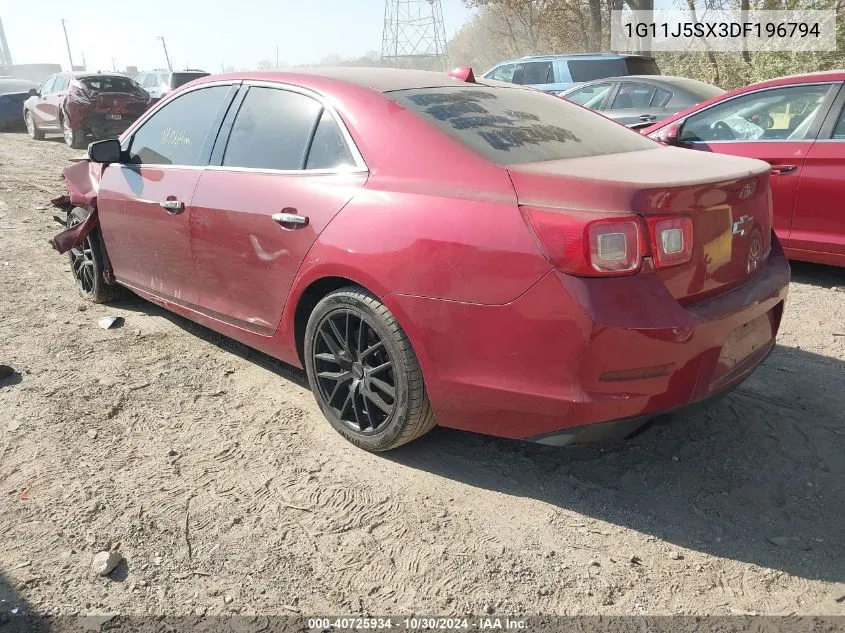 2013 Chevrolet Malibu 2Lz VIN: 1G11J5SX3DF196794 Lot: 40725934