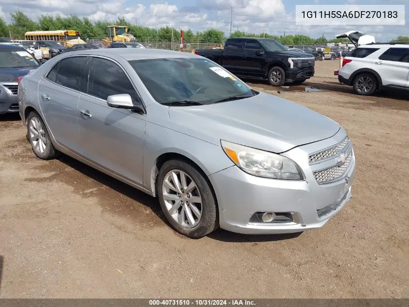 2013 Chevrolet Malibu 1Lz VIN: 1G11H5SA6DF270183 Lot: 40731510