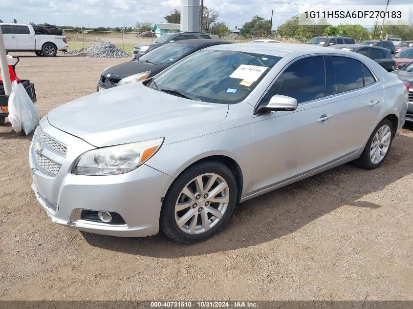 2013 Chevrolet Malibu 1Lz VIN: 1G11H5SA6DF270183 Lot: 40731510