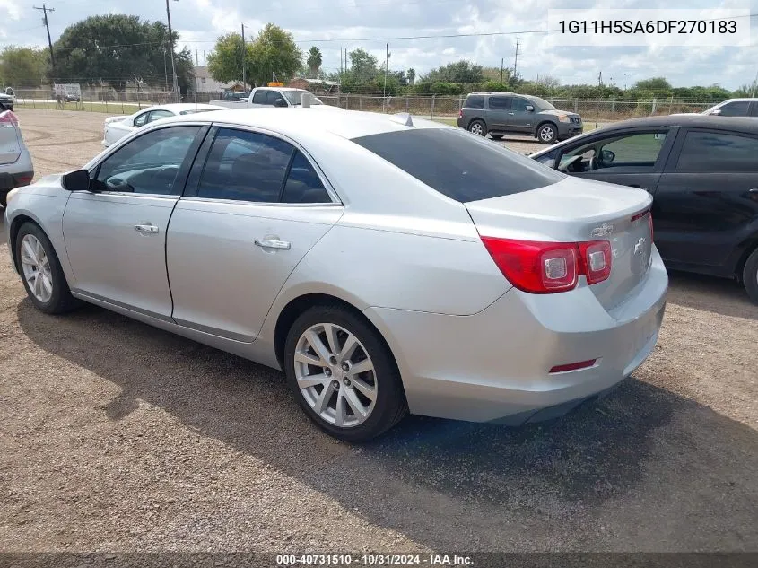 2013 Chevrolet Malibu 1Lz VIN: 1G11H5SA6DF270183 Lot: 40731510