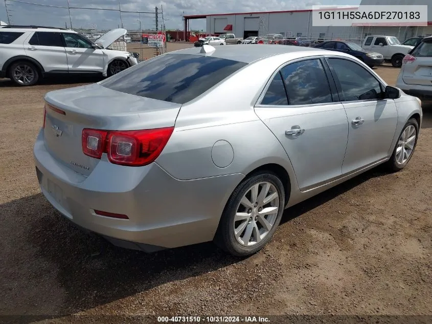 2013 Chevrolet Malibu 1Lz VIN: 1G11H5SA6DF270183 Lot: 40731510