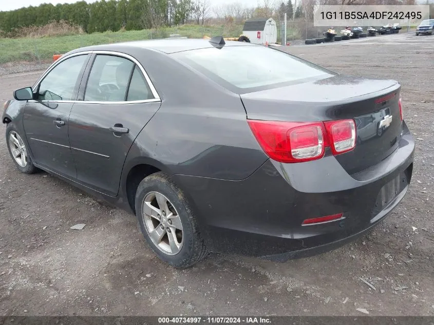 2013 Chevrolet Malibu 1Ls VIN: 1G11B5SA4DF242495 Lot: 40734997