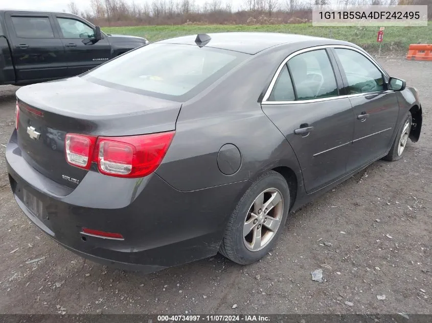 2013 Chevrolet Malibu 1Ls VIN: 1G11B5SA4DF242495 Lot: 40734997