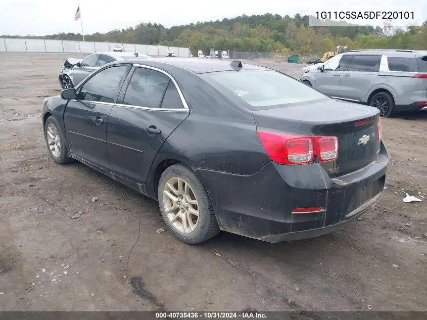 2013 Chevrolet Malibu 1Lt VIN: 1G11C5SA5DF220101 Lot: 40735436