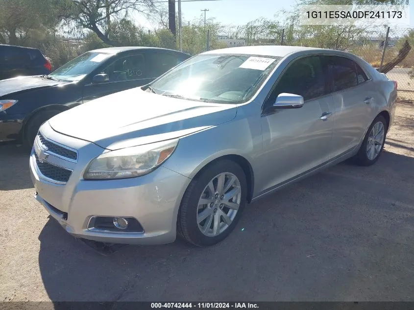 2013 Chevrolet Malibu 2Lt VIN: 1G11E5SA0DF241173 Lot: 40742444