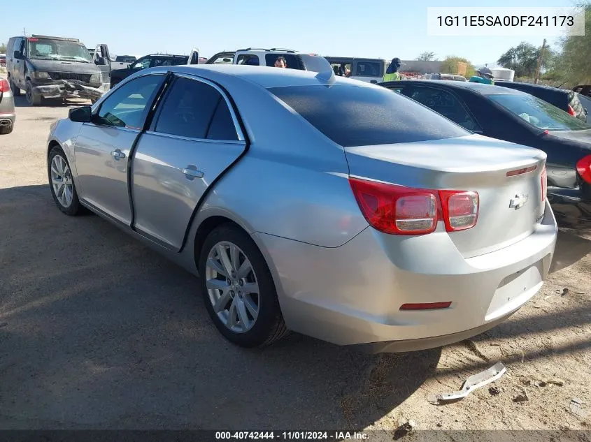 2013 Chevrolet Malibu 2Lt VIN: 1G11E5SA0DF241173 Lot: 40742444