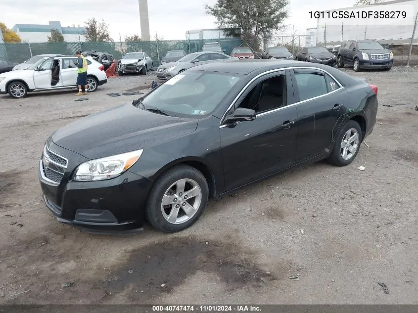 2013 Chevrolet Malibu 1Lt VIN: 1G11C5SA1DF358279 Lot: 40747474