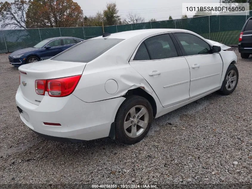 2013 Chevrolet Malibu 1Ls VIN: 1G11B5SA8DF165050 Lot: 40750351