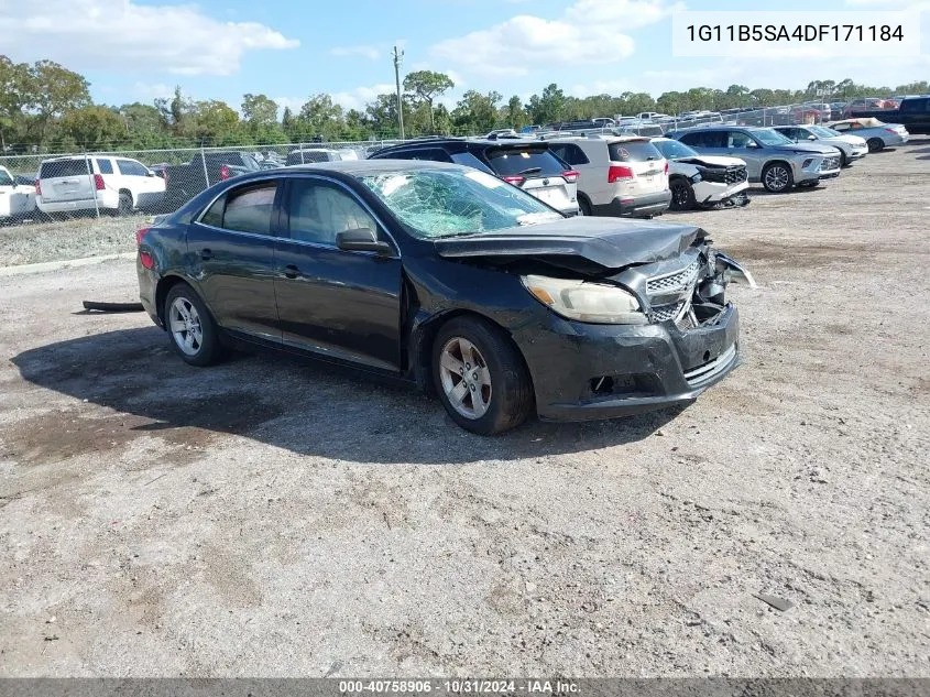 2013 Chevrolet Malibu 1Ls VIN: 1G11B5SA4DF171184 Lot: 40758906