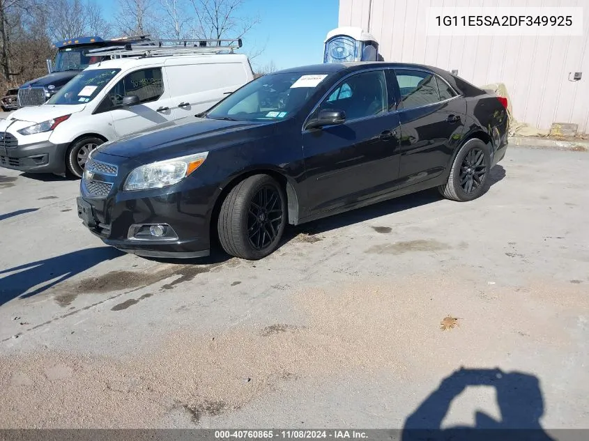 2013 Chevrolet Malibu 2Lt VIN: 1G11E5SA2DF349925 Lot: 40760865