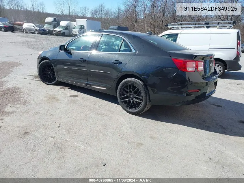 2013 Chevrolet Malibu 2Lt VIN: 1G11E5SA2DF349925 Lot: 40760865