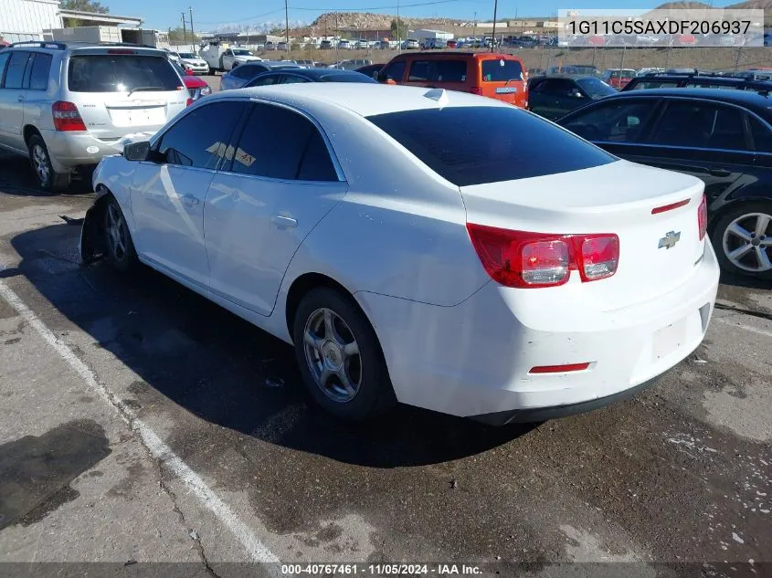 2013 Chevrolet Malibu 1Lt VIN: 1G11C5SAXDF206937 Lot: 40767461