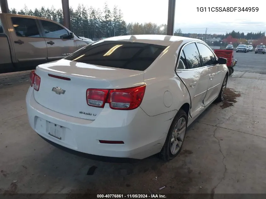 2013 Chevrolet Malibu 1Lt VIN: 1G11C5SA8DF344959 Lot: 40776861